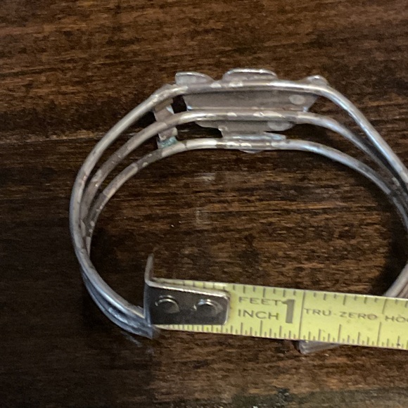 Real Silver Thunderbird Cuff Bracelet - Picture 4 of 4